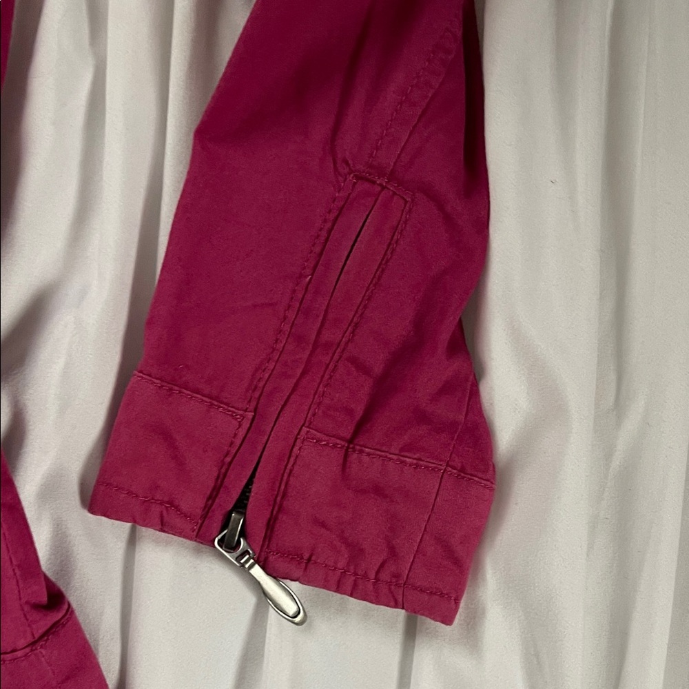 Christopher & Banks Fuchsia Utility Jacket - Picture 5 of 7